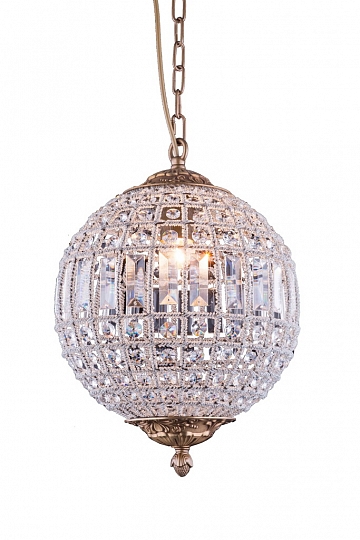 Дизайнерский подвесной светильник Kasbah с хрусталем, никель