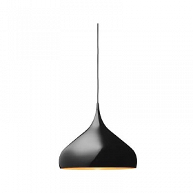Дизайнерская подвесная люстра Spinning Light 35cm black