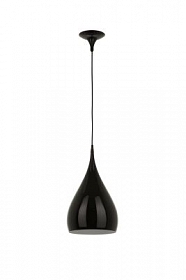 Дизайнерская подвесная люстра Spinning Light 30cm black