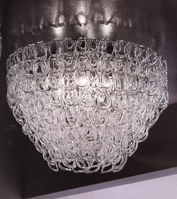 Дизайнерский потолочный светильник Vistosi Giogali 80cm glassy